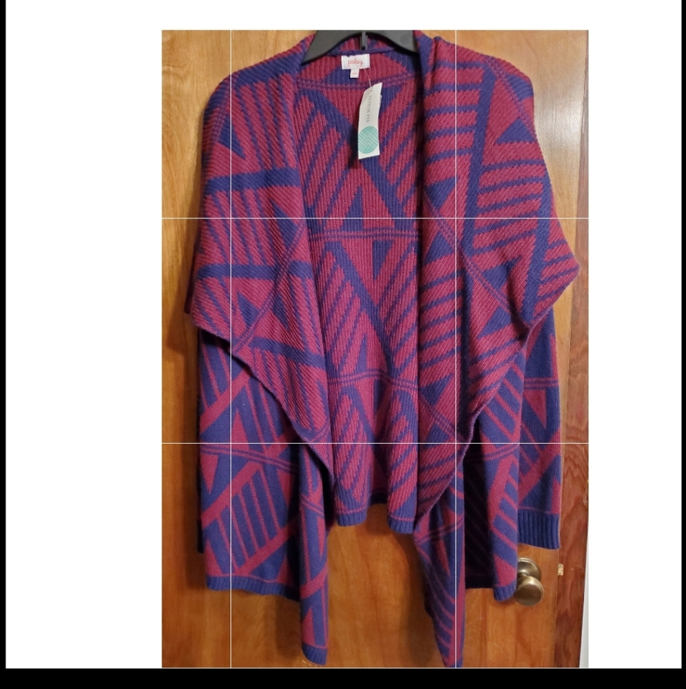 Pixley Avi Open Drape Cardigan Size L